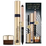 Lash Line Up zestaw tusz do rzęs 8ml + kremowa kredka do oczu Noir/Cream 1.2g + krem pod oczy 5ml