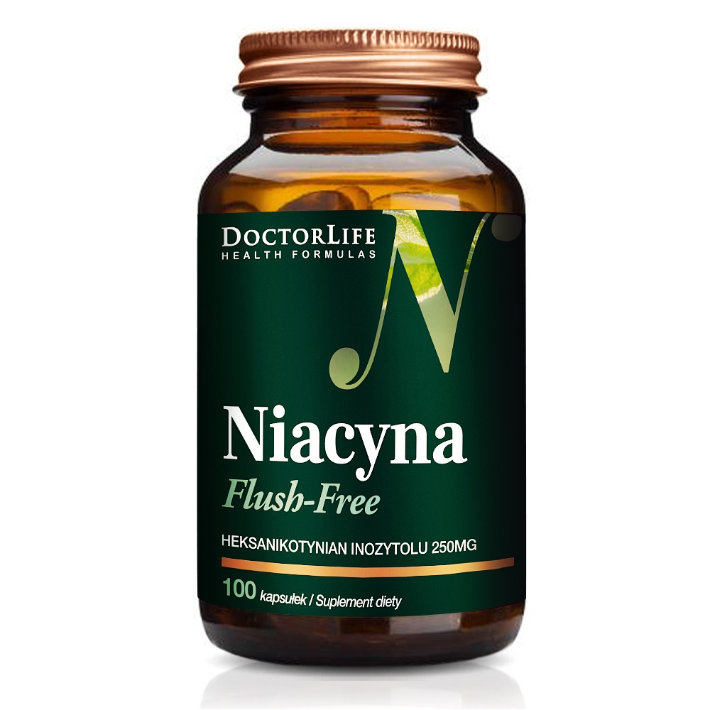 67832561685369145 Niacyna Flush-Free suplement diety 100 kapsułek - obrazek 1