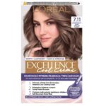 Excellence Cool Creme farba do włosów 7.11 Ultrapopielaty Blond