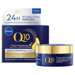 Q10 Ekstra Odżywienie przeciwzmarszczkowy odbudowujący krem na noc 50ml