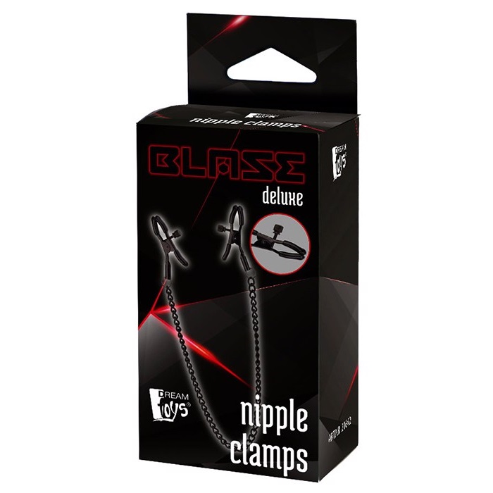67929881692608148 Blaze Deluxe Nipple Clamps zaciski na sutki - obrazek 1