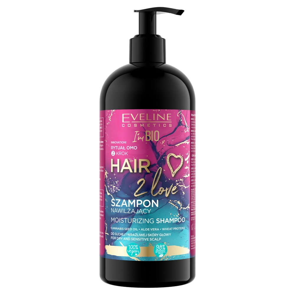 67995101715259857 Hair 2 Love szampon nawilżający 400ml - obrazek 1