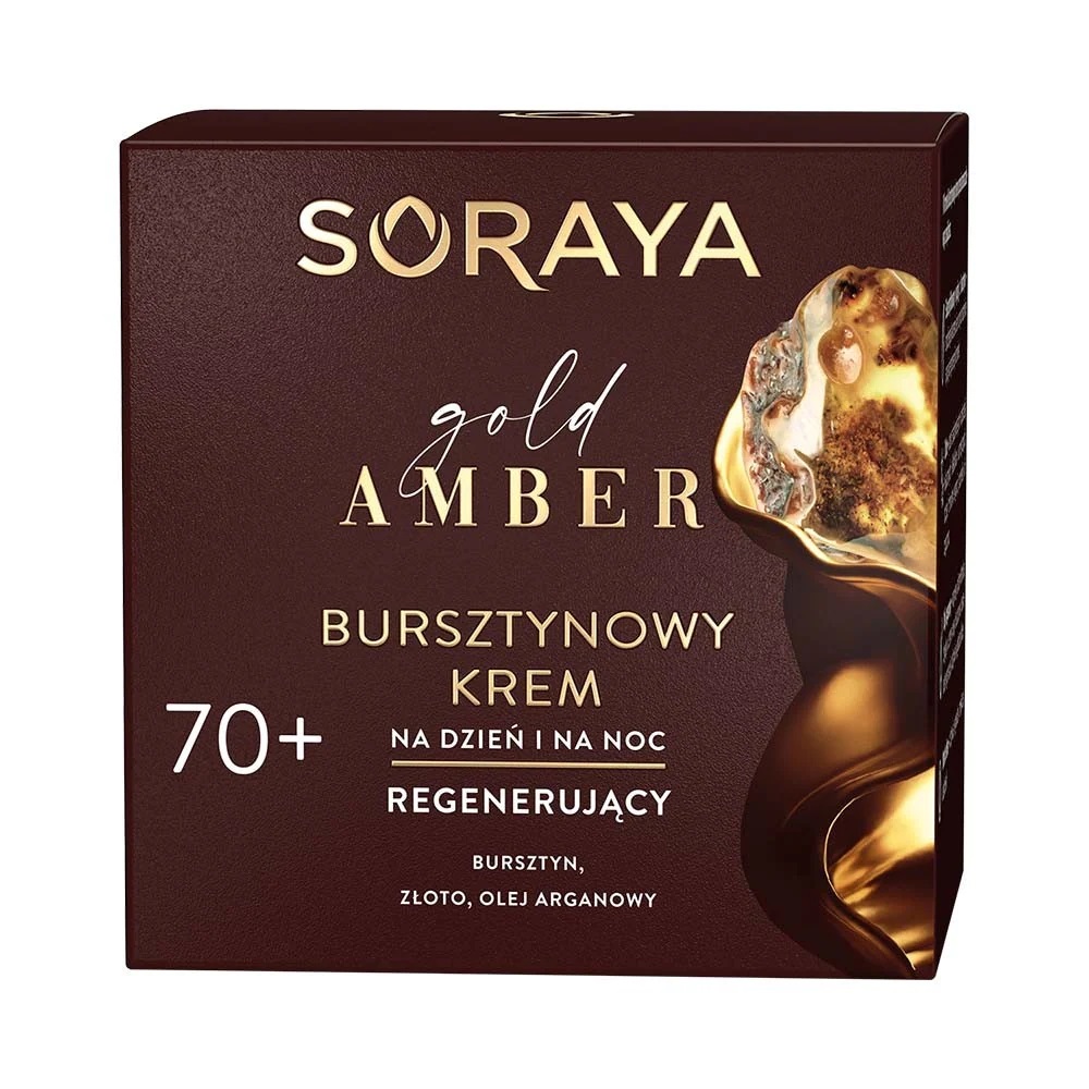 68028311647944323 Gold Amber 70+ bursztynowy krem regenerujący na dzień i na noc 50ml - obrazek 1