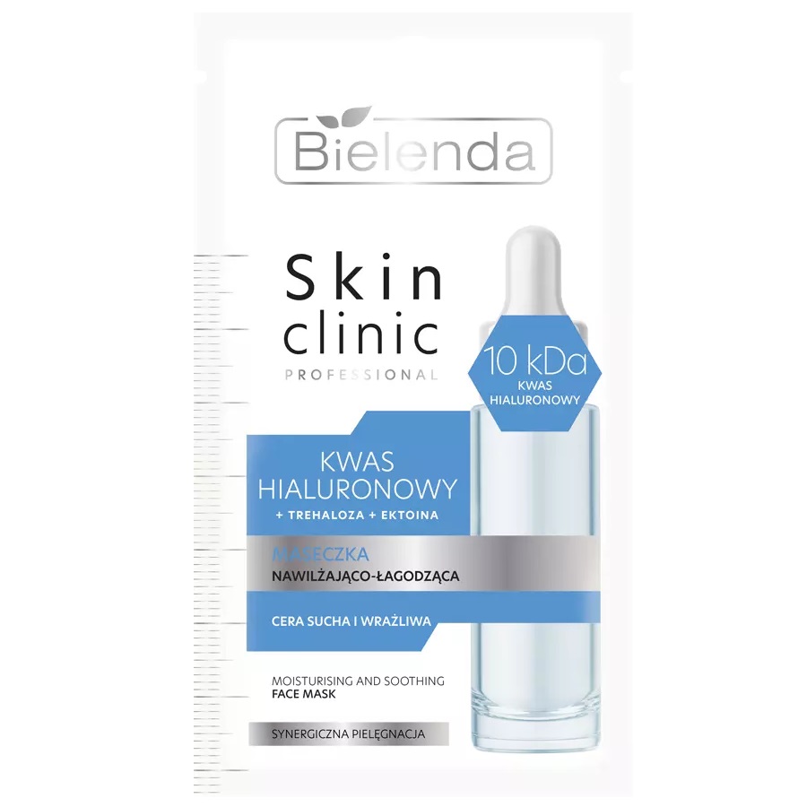 6803001669124790 Skin Clinic Professional Kwas Hialuronowy maseczka nawilżająco-łagodząca 8g - obrazek 1