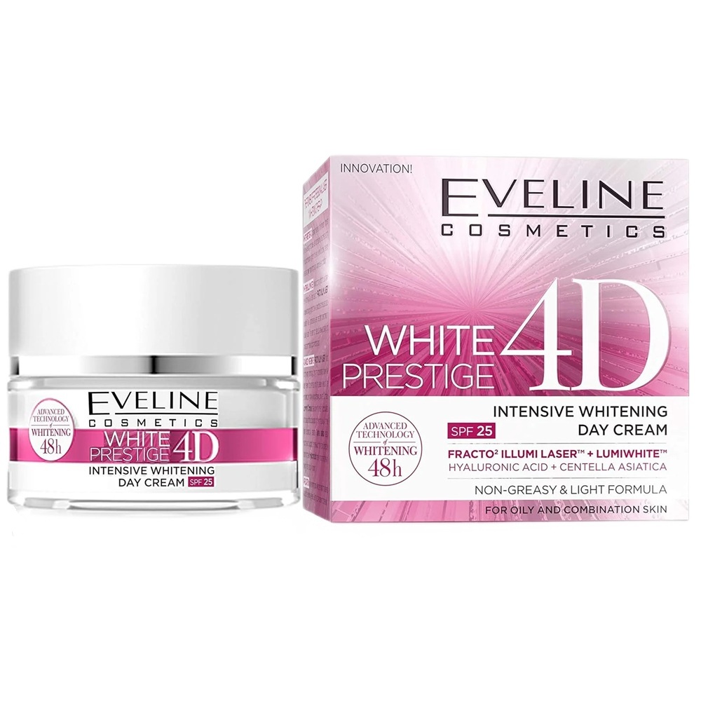 68031341770814944 White Prestige 4D Whitening Day Cream wybielający krem na dzień 50ml - obrazek 1