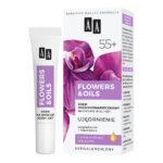 Flowers&Oils 55+ Ujędrnienie krem przeciwzmarszczkowy na okolice oczu i ust 15ml