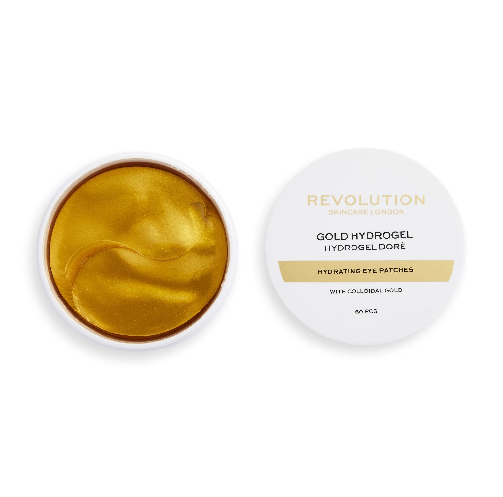 68065221661236687 Skincare Gold Eye Hydrogel Hydrating Eye Patches with Colloidal Gold hydrożelowe płatki pod oczy 60szt. - obrazek 1