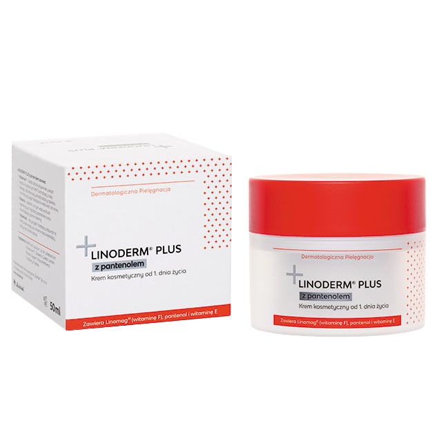 68114921760331847 Linoderm plus z pantenolem krem kosmetyczny 50ml - obrazek 1