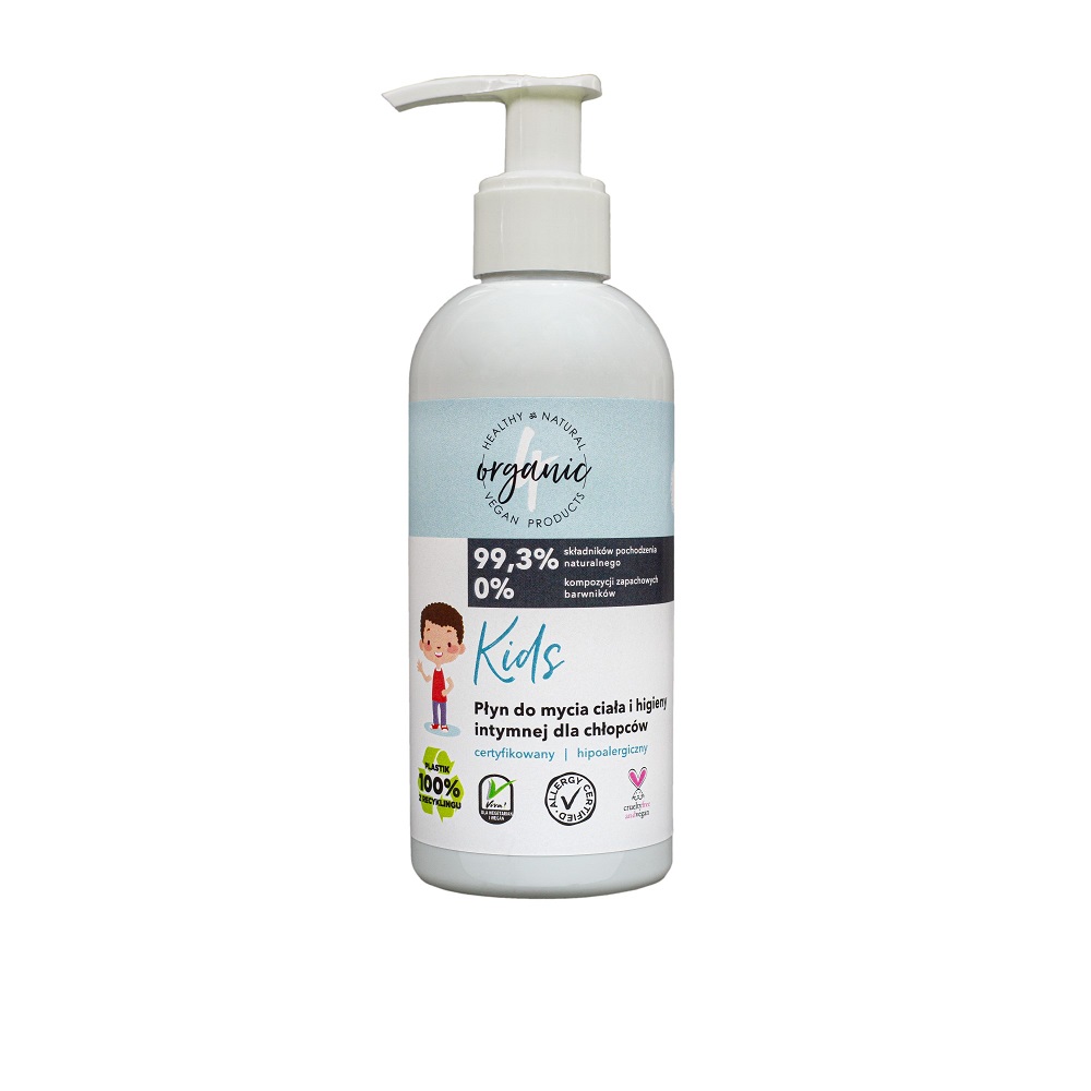 68152151600175903 Kids płyn do mycia ciała i higieny intymnej dla chłopców 200ml - obrazek 1