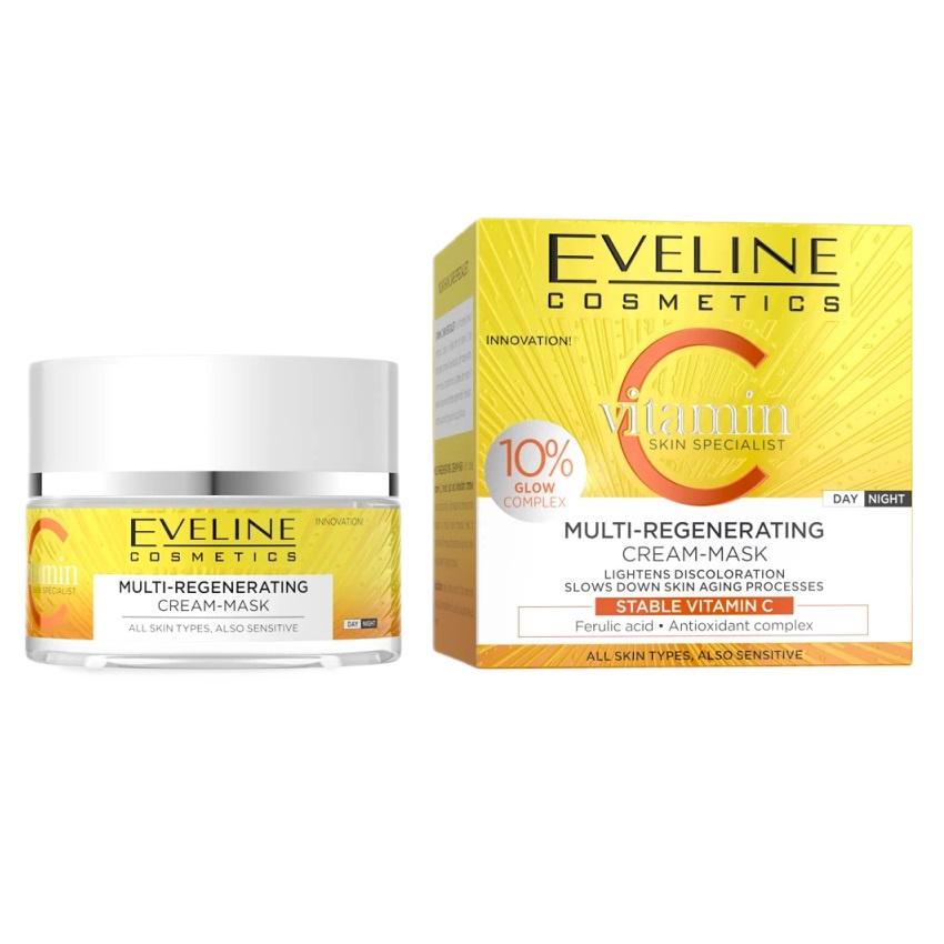 68160161751442103 Vitamin C Skin Specialist multiregenerujący krem-maska 50ml - obrazek 1