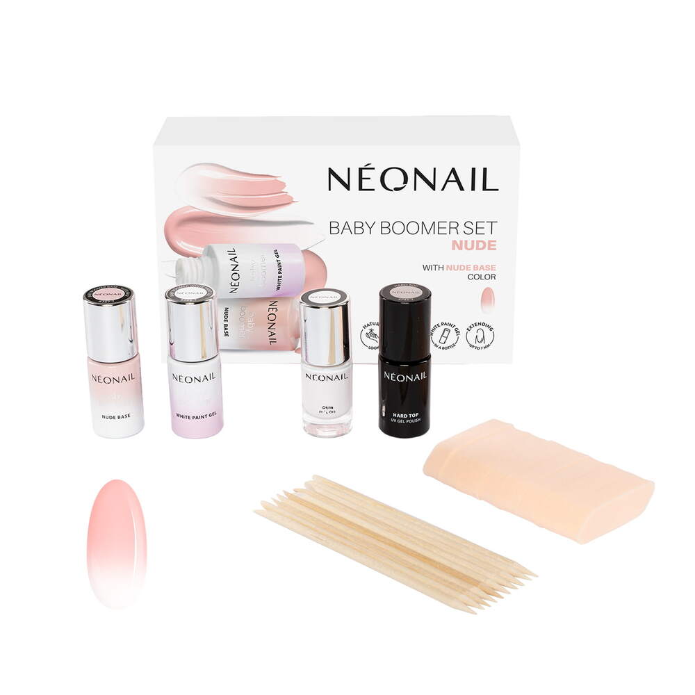 68183141713449000 Baby Boomer zestaw do manicure Nude - obrazek 1