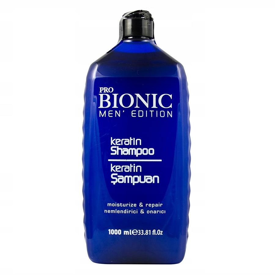 68244381683012078 ProBionic Men Keratin Shampoo regenerujący szampon do włosów z keratyną 1000ml - obrazek 1