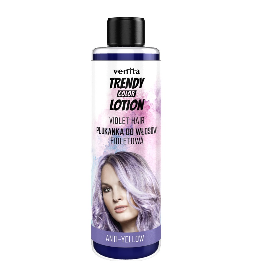 68302191677822253 Trendy Color Lotion płukanka do włosów Fioletowa 200ml - obrazek 1
