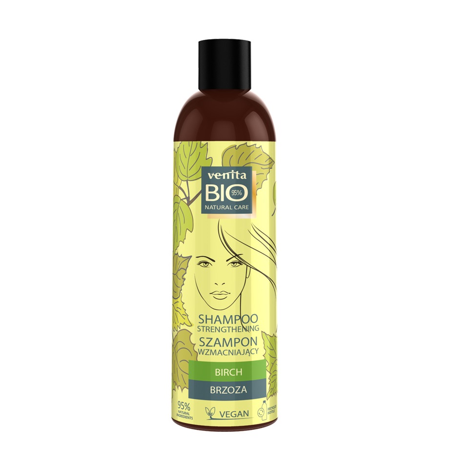 68311051659008585 Bio Brzoza wzmacniający szampon z ekstraktem z brzozy do włosów słabych i zniszczonych 300ml - obrazek 1