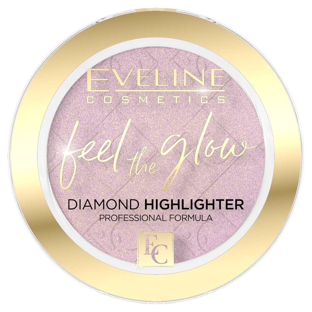 6831461680684626 Feel the Glow rozświetlacz w kamieniu 03 Rose Gold 4.2g - obrazek 1