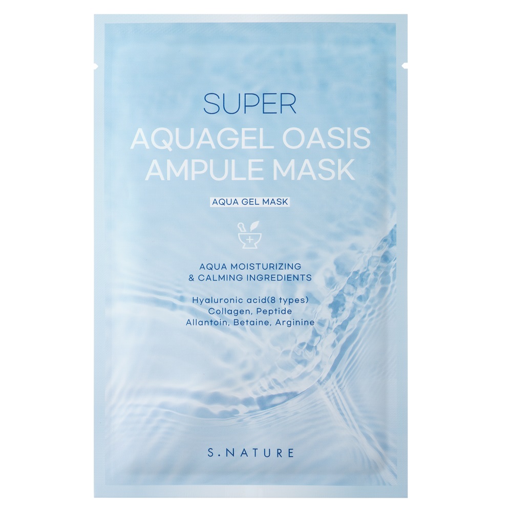 68543711740545895 Super Aquagel Oasis Ampule Mask nawilżająca maska w płachcie 30ml - obrazek 1