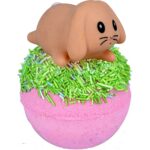 Hoppity Pop Bath Blaster kula do kąpieli z zabawką 100g