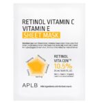 Retinol Vitamin C Vitamin E Sheet Mask rozświetlająca maska w płachcie 25ml