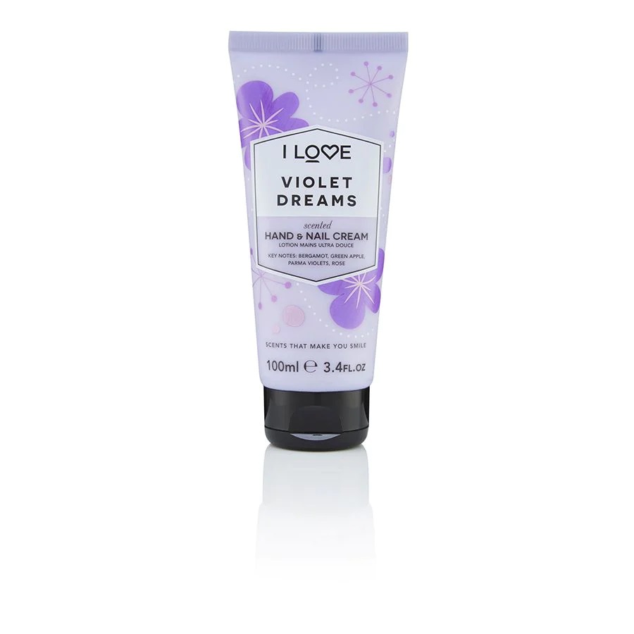 68708361665402591 Scented Hand & Nail Cream nawilżający krem do dłoni i paznokci Violet Dreams 100ml - obrazek 1