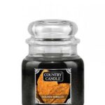 Średnia świeca zapachowa z dwoma knotami Golden Tobacco 453g