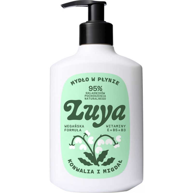 68815571683690091 Mydło do rąk w płynie Konwalia i Migdał 400ml - obrazek 1