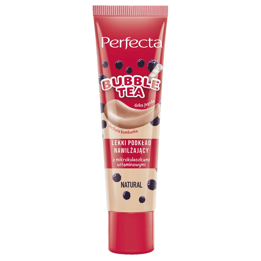 68926871751639756 Bubble Tea lekki podkład nawilżający Natural 30ml - obrazek 1