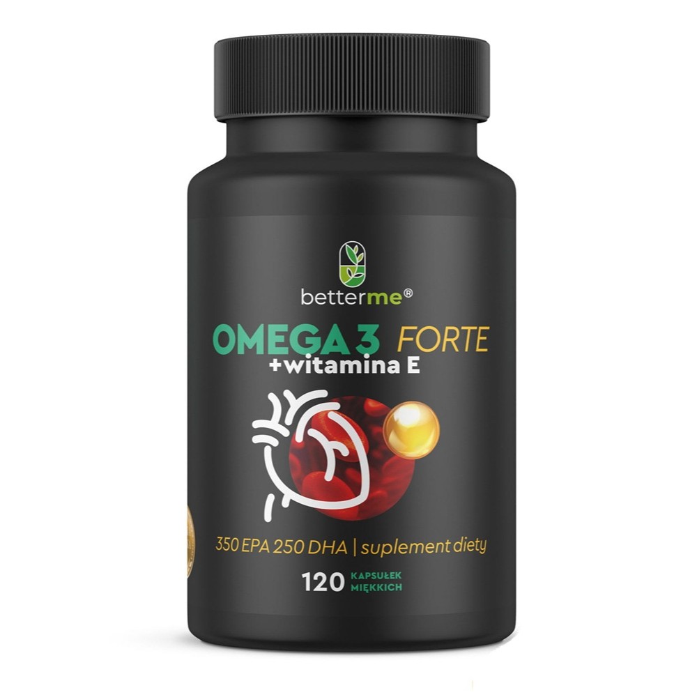 68930751755085806 Omega 3 Forte + Witamina E suplement diety 120 kapsułek - obrazek 1