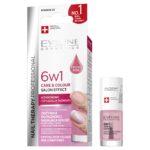 Nail Therapy Professional 6w1 Care & Colour skoncentrowana odżywka do paznokci nadająca kolor Crystal Rose 5ml