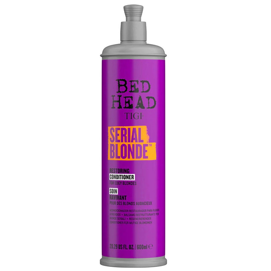 6902941677505572 Bed Head Serial Blonde Conditioner odżywka do zniszczonych włosów blond 600ml - obrazek 1
