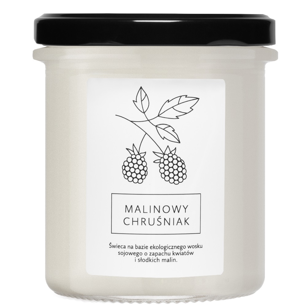 69062481699024019 Świeca sojowa Malinowy Chruśniak 215ml - obrazek 1