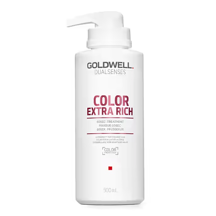 69113371658140561 Dualsenses Color Extra Rich 60sec Treatment 60-sekundowa kuracja nabłyszczająca do włosów grubych i opornych 500ml - obrazek 1