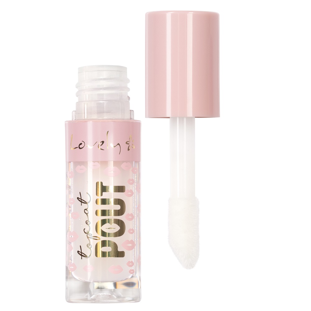 6922581685014879 Top Coat Pout top coat powiększający usta 01 3g - obrazek 1