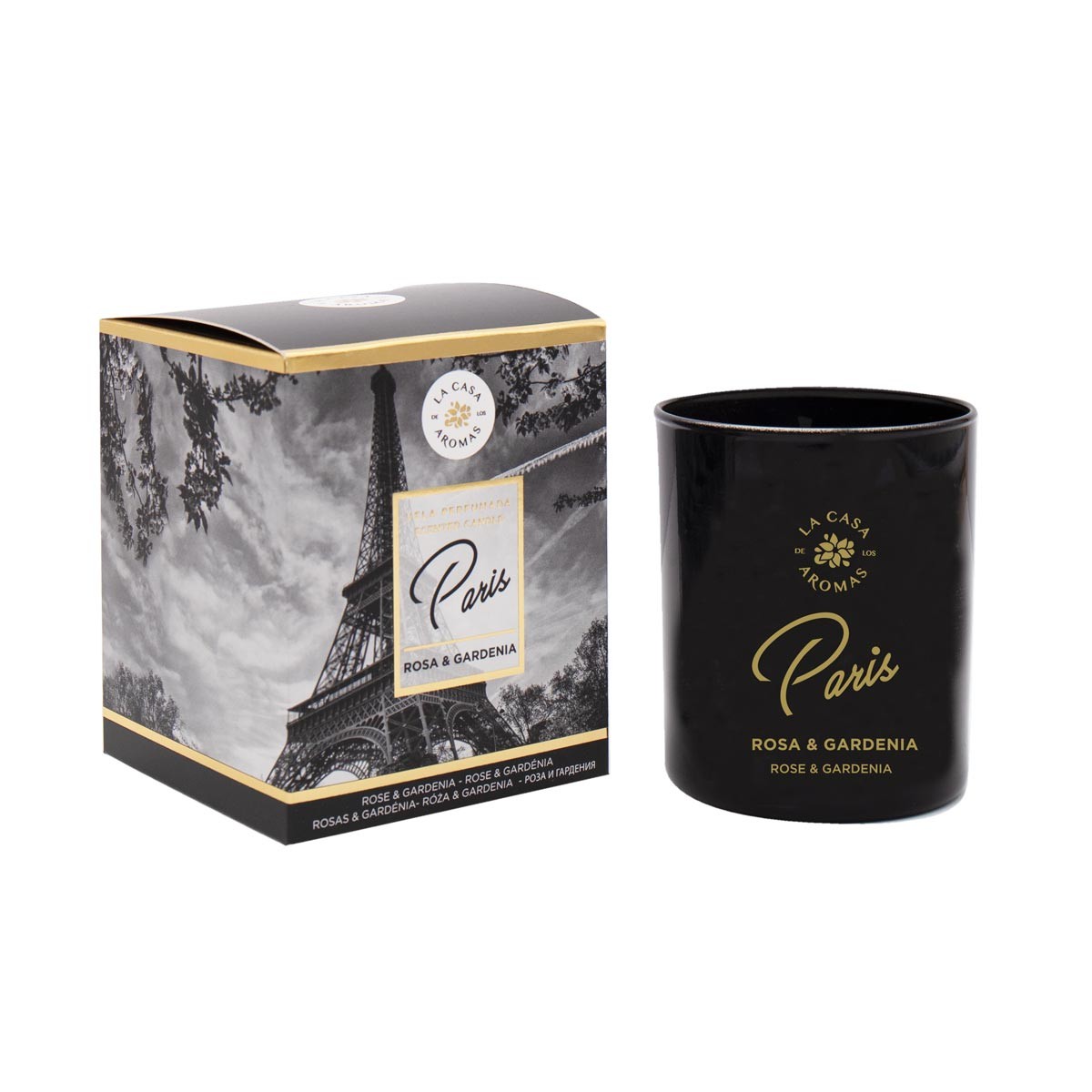 69229991661423596 Travel Candle świeca zapachowa w szkle Paris 140g - obrazek 1
