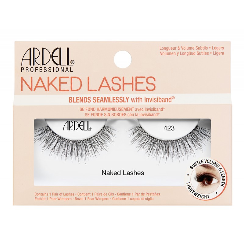 69231731588677752 Naked Lashes sztuczne rzęsy na pasku 423 Black - obrazek 1