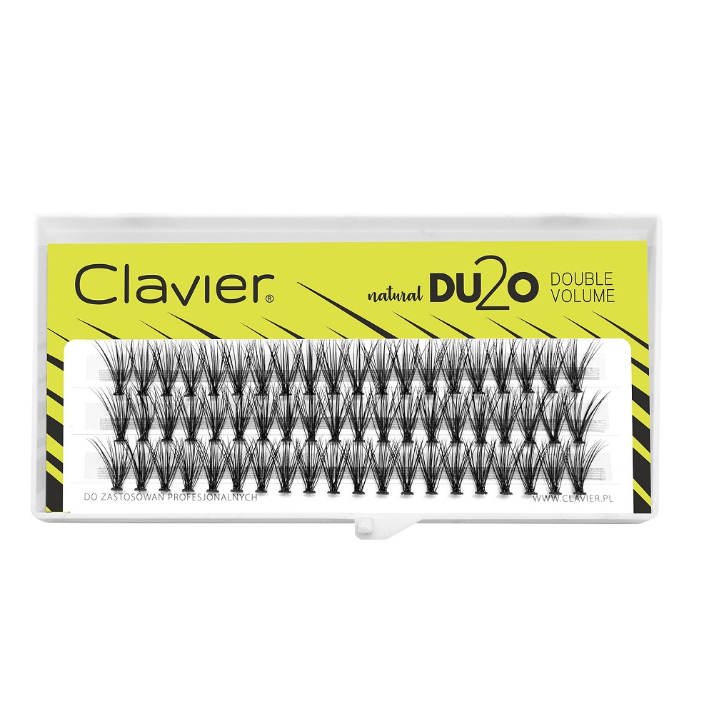 6937991766157261 DU2O Double Volume kępki rzęs Black 14mm - obrazek 1