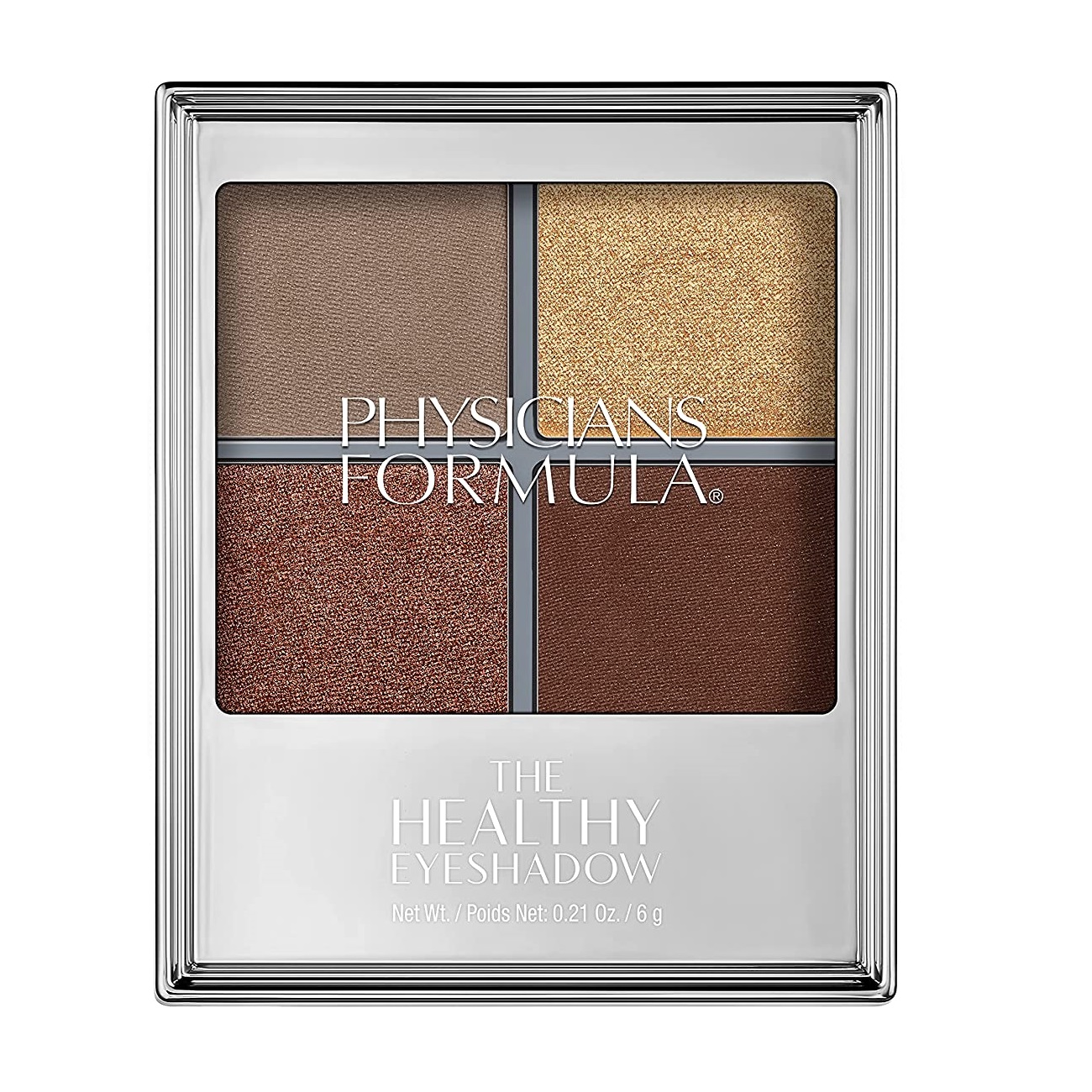 69431311652194235 The Healthy Eyeshadow paleta cieni do powiek Smoky Bronze 6g - obrazek 1