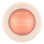 Soft Glam Baked Blush róż wypiekany rozświetlający 020 Peachy Breeze 5.6g