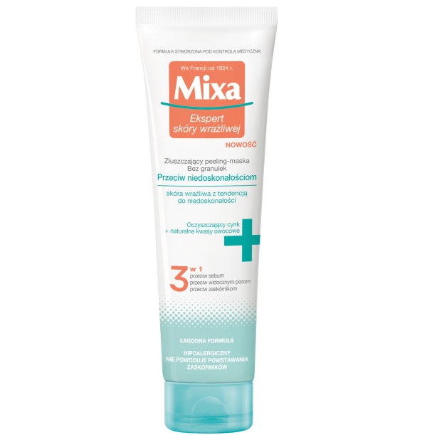 69513311651661627 Złuszczający peeling-maska bez granulek przeciw niedoskonałościom 150ml - obrazek 1