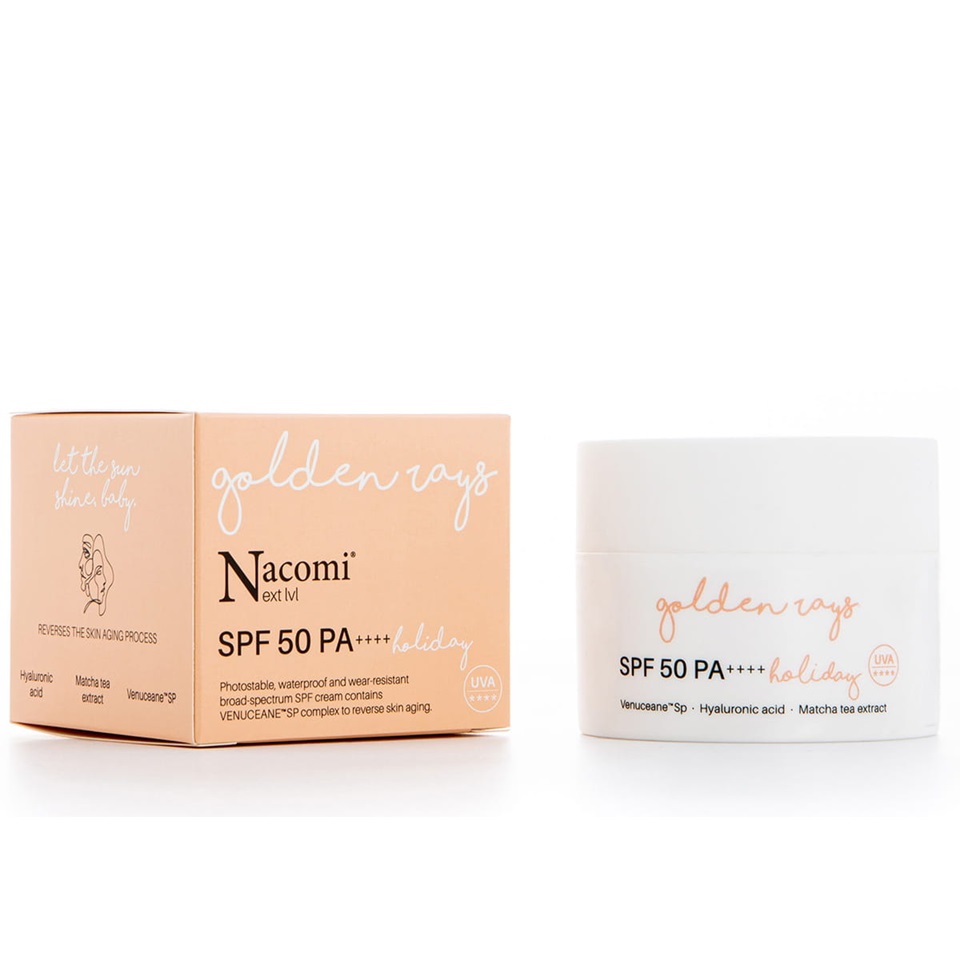 69521351741267752 Next Level SPF50 PA++++ przeciwzmarszczkowy krem wodoodporny do twarzy Holiday 50ml - obrazek 1
