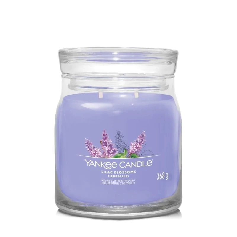 69546501747818707 Średnia świeca zapachowa Lilac Blossoms 368g - obrazek 1