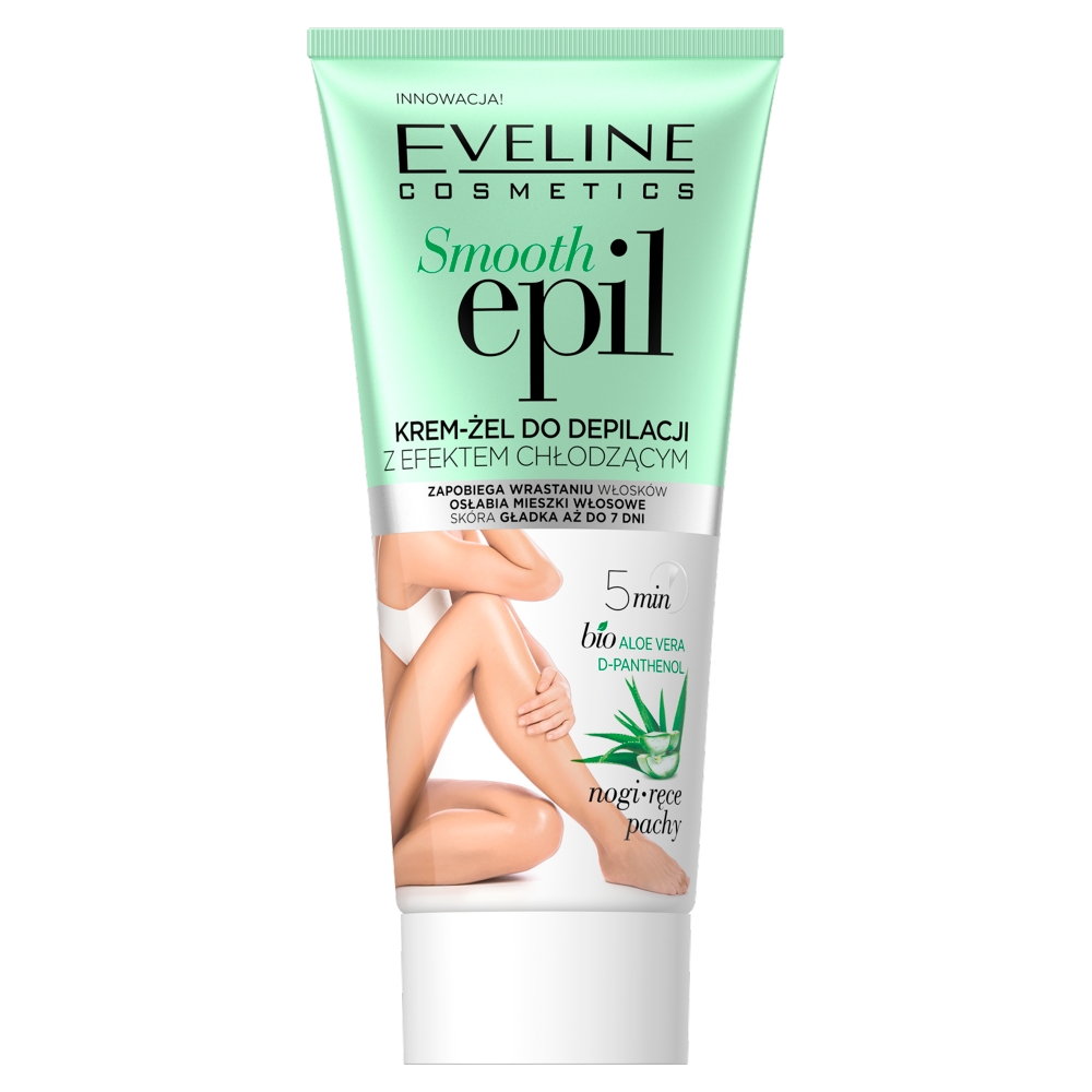 69557781647001483 Smooth Epil krem-żel do depilacji z efektem chłodzącym 175ml - obrazek 1
