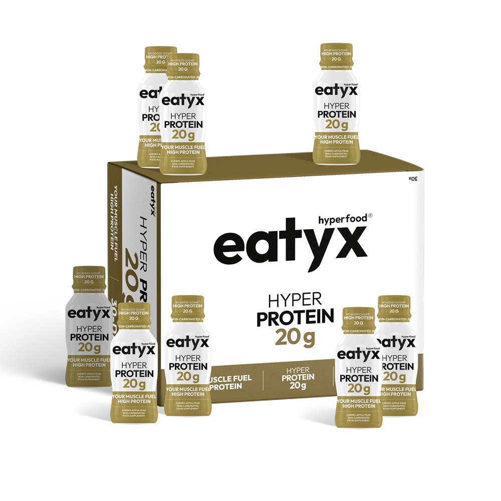 69568061778144859 Hyper Protein Booster szot proteinowy suplement diety Wiśnia Jabłko Gruszka 30x95ml - obrazek 1