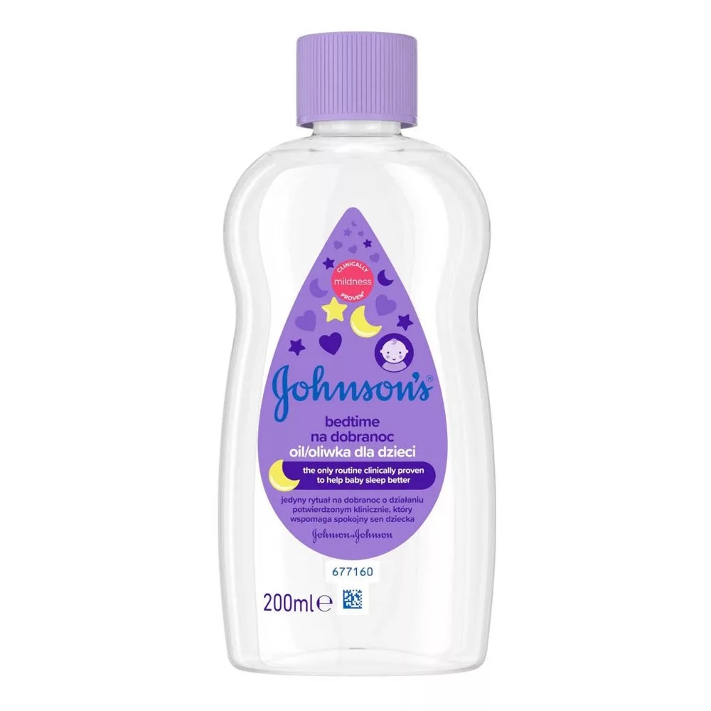 6963631710482334 Johnson's Bedtime Baby oliwka na dobranoc 200ml - obrazek 1
