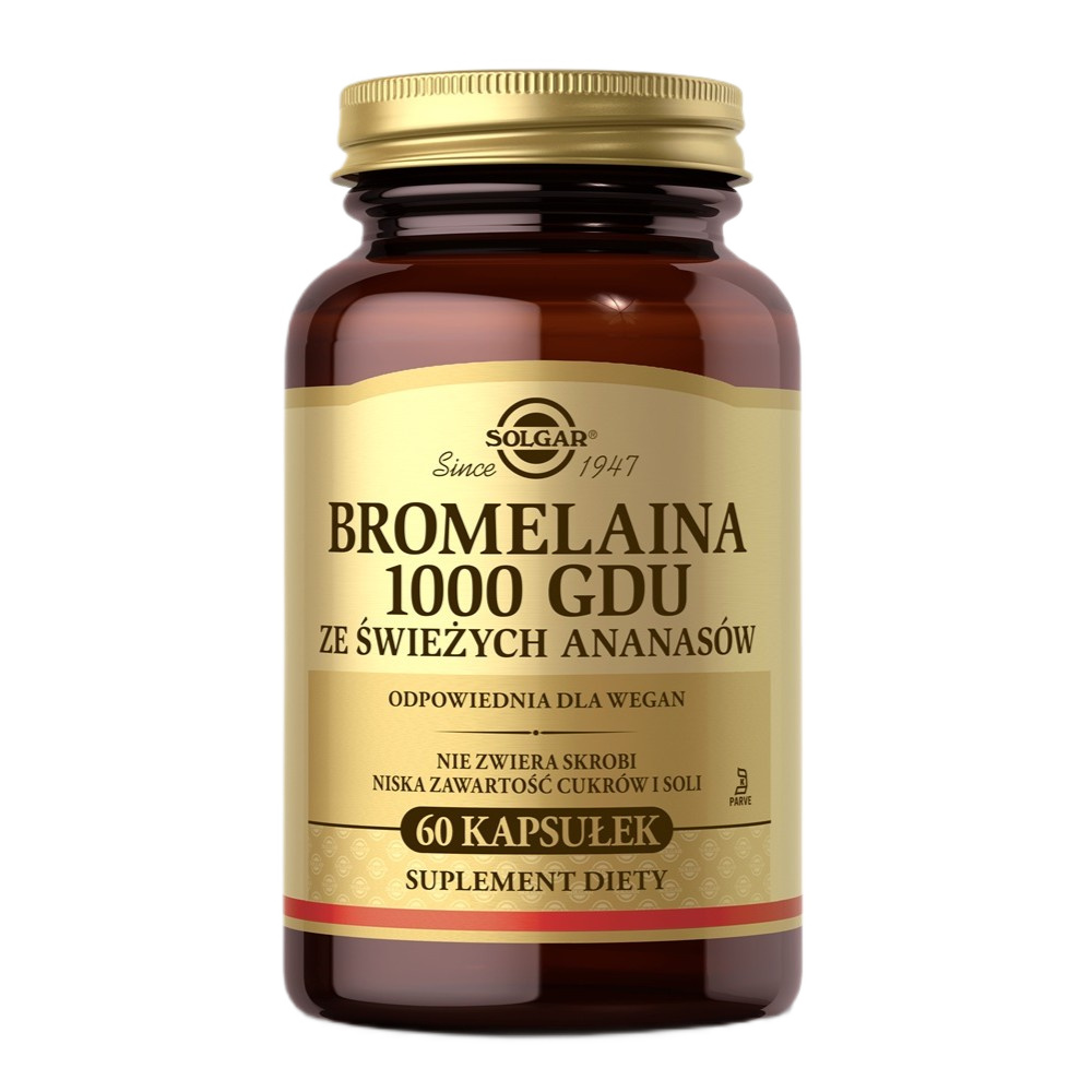 69648201768226001 Bromelaina suplement diety 60 kapsułek - obrazek 1