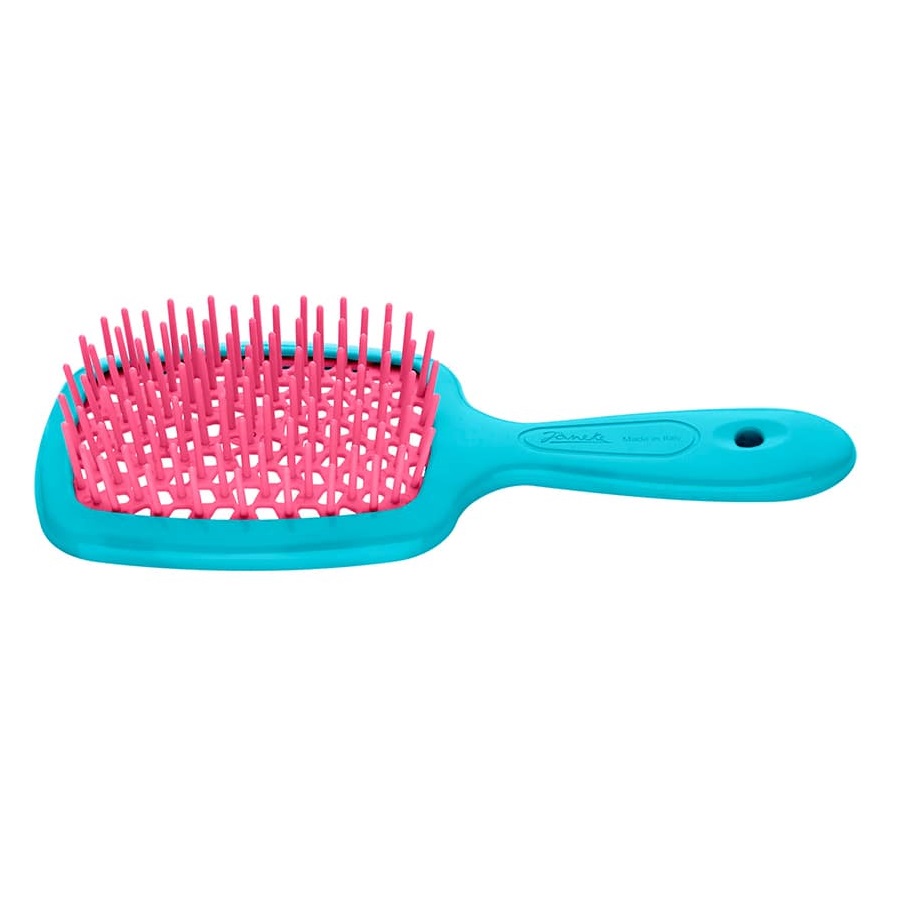 69697301678872137 Small Superbrush mała szczotka do rozczesywania włosów Różowo-Niebieska - obrazek 1