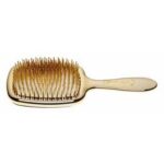 Superbrush szczotka do włosów z lusterkiem Złota