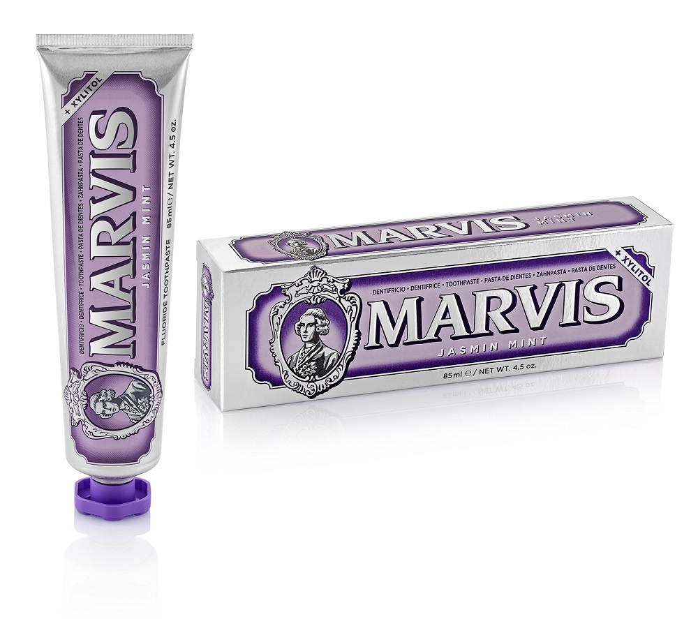 Luca Visentini Fluoride Toothpaste pasta do zębów z fluorem Jasmin Mint 85ml - obrazek 1