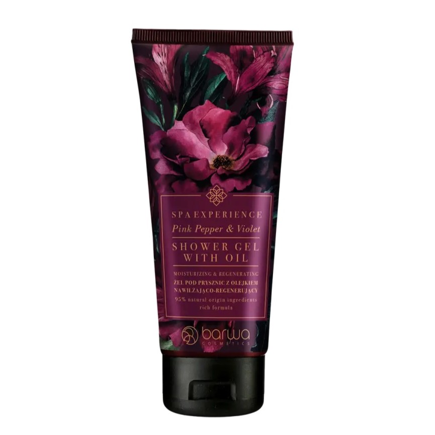 69732031709554357 Spa Experience żel pod prysznic nawilżająco-regenerujący Pink Pepper & Violet 200ml - obrazek 1