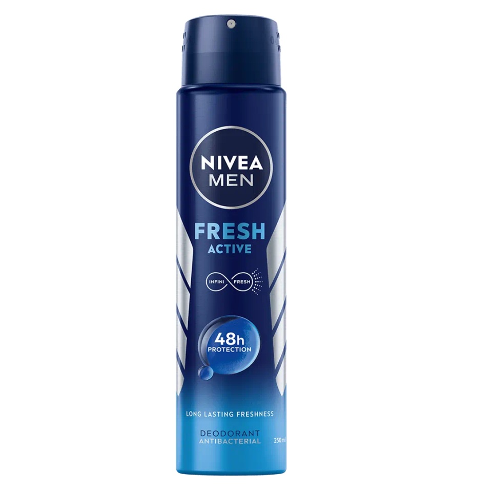 69737191751029989 Men Fresh Active dezodorant spray 250ml - obrazek 1