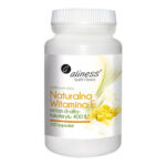 Naturalna Witamina E octan d-alfa-tokoferylu 400 IU suplement diety 100 kapsułek